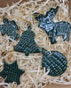 ozdoby choinkowe Zestaw ceramicznych zawieszek 3