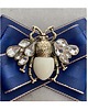 broszki Granatowa Brosza z Owadem NOWOŚĆ 5