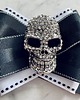 broszki Niesamowita Brosza z Czaszką wysadzaną kryształkami 6