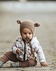 czapki dziecięce Czapeczka Lamb cocoa 2