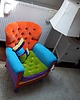 fotele Fotel Multikolor Pikowany 1