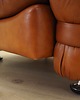 fotele Fotel skórzany, włoski design, lata 70, produkcja: Włochy 6