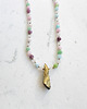 kolie Pokusa Naszyjnik pastelowe kamienie 8
