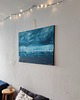 obrazy Obraz ręcznie malowany na płótnie 70x100 cm - Abstrakcyjny pejzaż 1