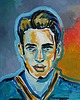 obrazy Obraz olejny do salonu portret aktor noir old cinema 2