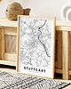 plakaty Plakat Mapa Stuttgart 4