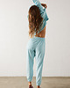 spodnie dresowe damskie Spodnie DONNA aqua 1