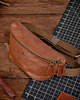 saszetka nerka Średnia Brązowa Torebka Nerka Crossbody damska skórzana vintage B-FB2G 2