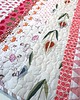 koce i narzuty Patchwork dziewczęcy różowo brązowy 120x215 cm 4