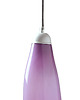 lampy wiszące Szklana lampa wisząca HORN różowa 6