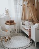 pokój dziecka - różne Mata do zabawy Vintage Flowers z falbanką PZ 1
