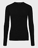 bluzki z długim rękawem damskie Sweatshirt Let's talk black poduchy 1
