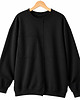 bluza bez kaptura damska Bluza damska 1 z 2 oversize z dużą kieszenią i surowym wykończeniem 5