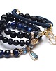 bransoletki z kamieni naturalnych Dark blue vol. 6 /23.09.24/ -  set 3