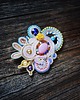 broszki Secret Garden- broszka soutache 2