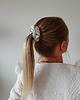 gumki do włosów Gumka jedwabna, scrunchie, frotka lawendowe pole MIDI 1