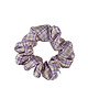 gumki do włosów Gumka jedwabna, scrunchie, wild lavender check MIDI 2