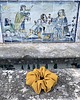 gumki do włosów Gumka scrunchie Mustard 1