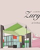 grafiki i ilustracje Hotel Pawilon w Zurychu kolorowy 2