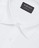 koszule męskie Koszula męska lniana lentini 00385 biały classic fit 2