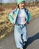 kurtki damskie Bomberka w szachownicę 6
