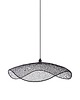lampy wiszące Czarna lampa wisząca z metalowej siatki Vivi 3