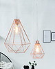 lampy wiszące Lampa wisząca Cage miedź loft 41cm 2