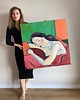 obrazy Zimno / by Magda Kubiak 80x80 cm 7