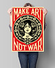 plakaty Plakat Shepard Fairey "Make Art Not War" 1