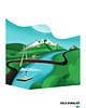 plakaty Plakat Rowerowy Velo Dunajec 1