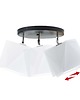 lampy do pokoju dziecka 3-płomienna lampa sufitowa z regulacją dla dzieci MINORKA 7