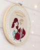 Ślub - inne Personalizowana pamiątka ślubna, haft w tamborku 3