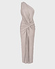sukienki midi damskie Sukienka Linea taupe 9