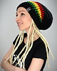 czapki damskie DreadLove Rasta 03 - CZARNA 2