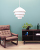 lampy wiszące Lampa wisząca, duński design, lata 70, produkcja: Dania 1