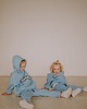 bluzy dla chłopców Bluza oversize Blue Bejbistory 5