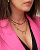 chokery Naszyjnik mix Pink&Gold 1