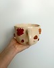 kubki Ceramiczny jesienny kubek w liście i grzyby 4