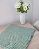podkładki do kuchni Podkładka ze sznurka szydełkowa prostokątna 39cmx40cm 5