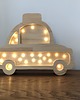 lampy do pokoju dziecka Lampka Drewniana Eko Samochód TAXI 3