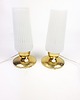 lampy stołowe Para lampek stołowych vintage z lat 60 3