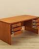 biurka Biurko tekowe, duński design, lata 70, produkcja: Omann Jun 4