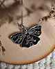 wisiory Czarny Motyl, Czarna Ćma- Wisiorek, Naszyjnik, Zawieszka 1