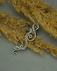nausznice Nausznica  ażurowa na lewe ucho wire wrapping 4