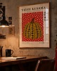 plakaty PLAKAT japoński, Yayoi Kusama retro  Poster,  dynia w kropki 4