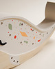 lampy do pokoju dziecka Drewniana Lampka Wieloryb - Candy White 3