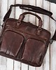 torby i nerki męskie Skórzana torba na laptopa męska na dokumenty brązowa Paolo Peruzzi SL-01-BR 3