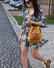 torby na ramię Torebka z musztardowego zamszu naturalnego - Jasmine 4
