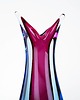 wazony Wazon, szkło Murano, włoski design, lata 60, produkcja: Włochy 4