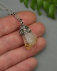 wisiory Wisiorek Talizman surowy cytryn wire wrapping 1